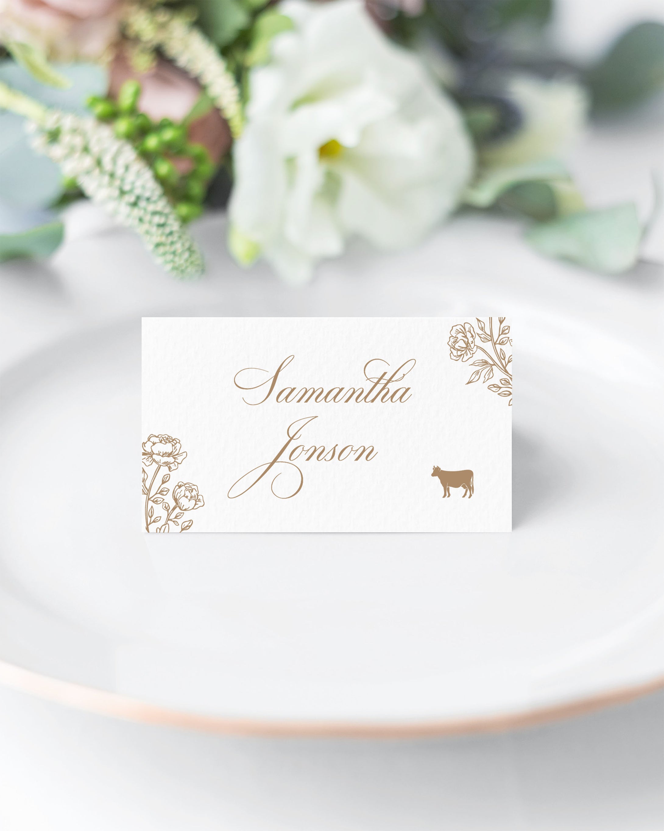 Celeste Place cards / Escort cards