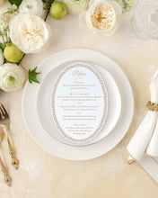 Load image into Gallery viewer, Abigail Oval Menus
