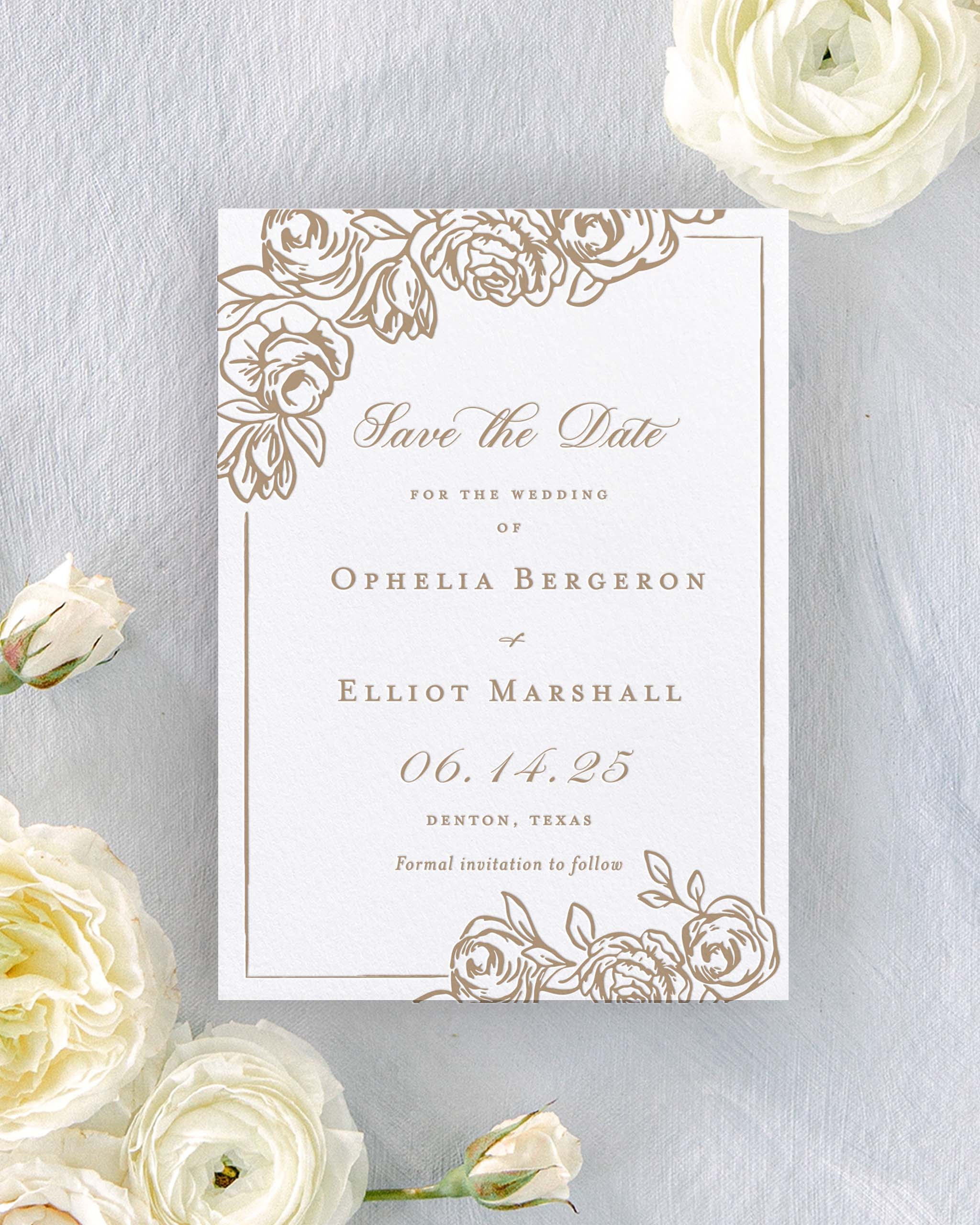 Ophelia Save the Dates