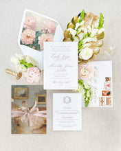 Load image into Gallery viewer, Celeste Wedding Invitation Suite
