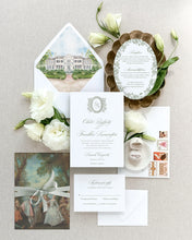 Load image into Gallery viewer, Celeste Wedding Invitation Suite
