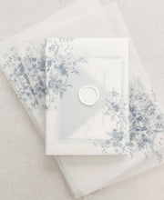 Printed Vellum Invitation Wraps