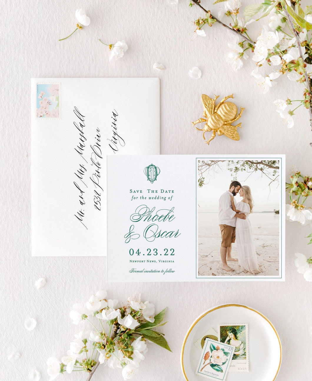 Phoebe save the dates