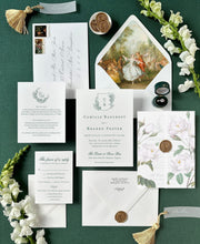 Load image into Gallery viewer, Camille Wedding Invitation Suite
